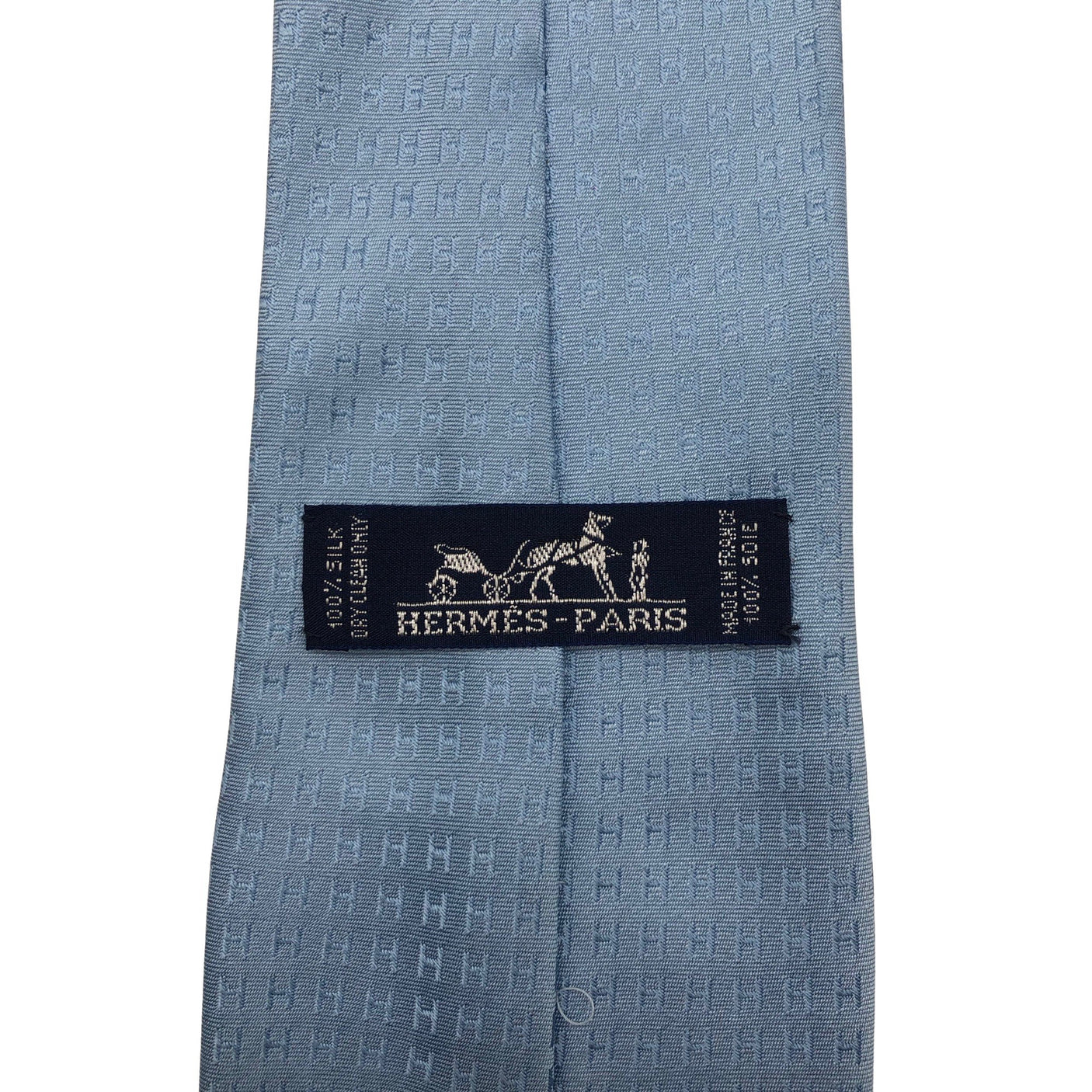 Unisex Hermès - Tie, size Ei kokoa - Blue (2)