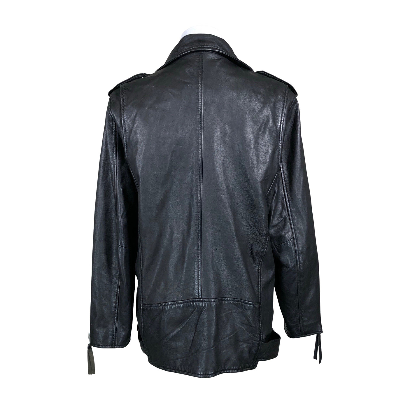 Unisex Human Scales - Leather jacket, size 36 - Black (2)