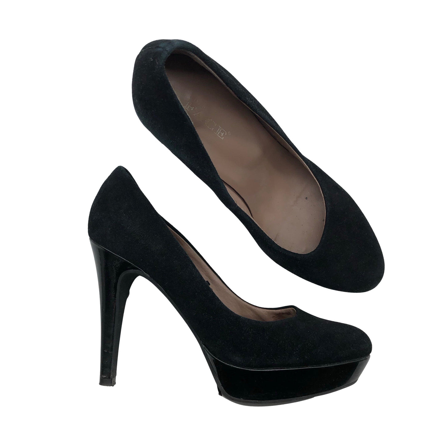 Unisex Your Face - High heels, size 37 - Black (1)