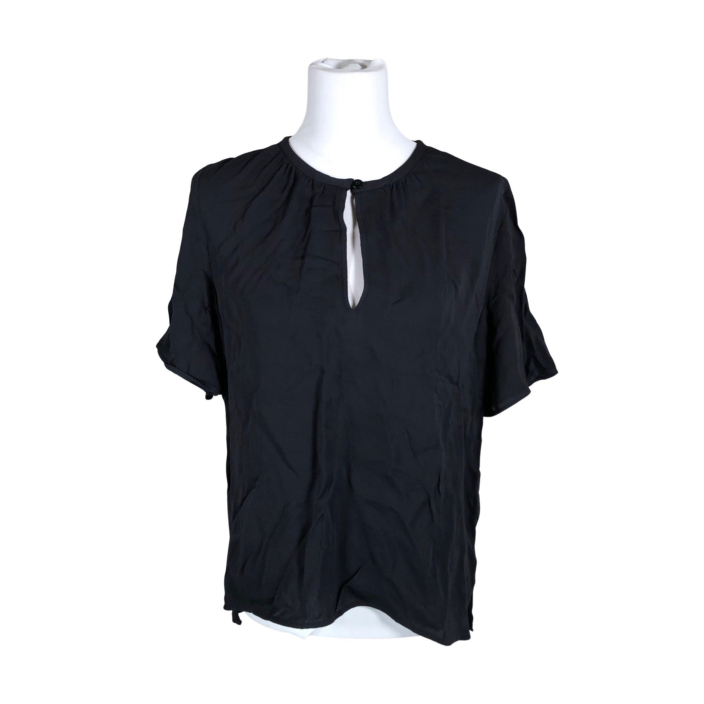 Unisex FWSS - Short-sleeved blouse, size 34 - Black (1)
