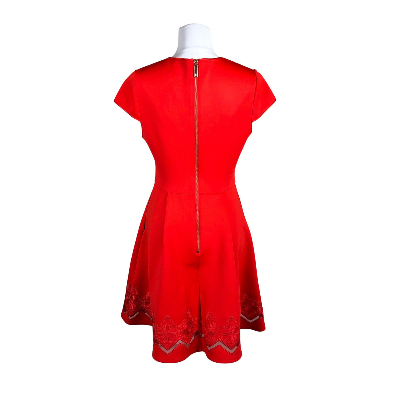 Unisex Ted Baker - Party dress, size 40 - Red (2)