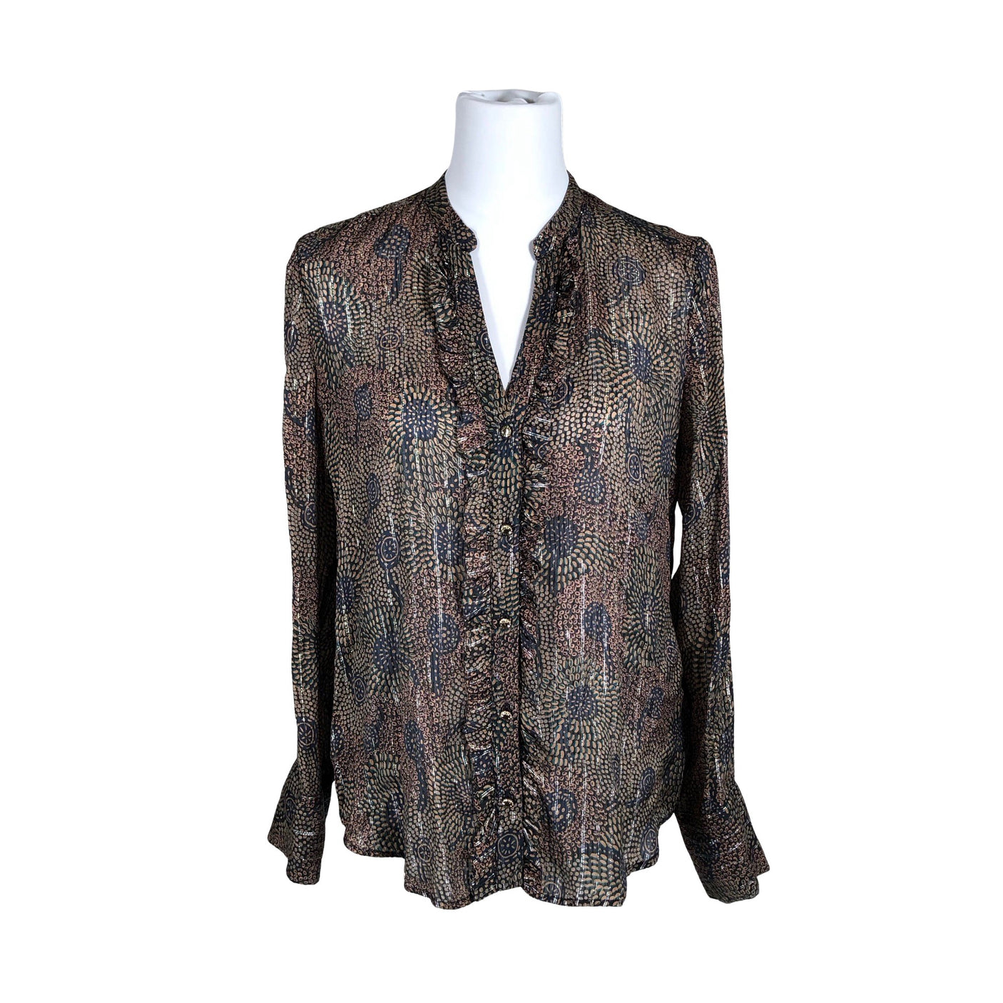 Unisex Mos Mosh - Blouse, size 38 - Brown (1)