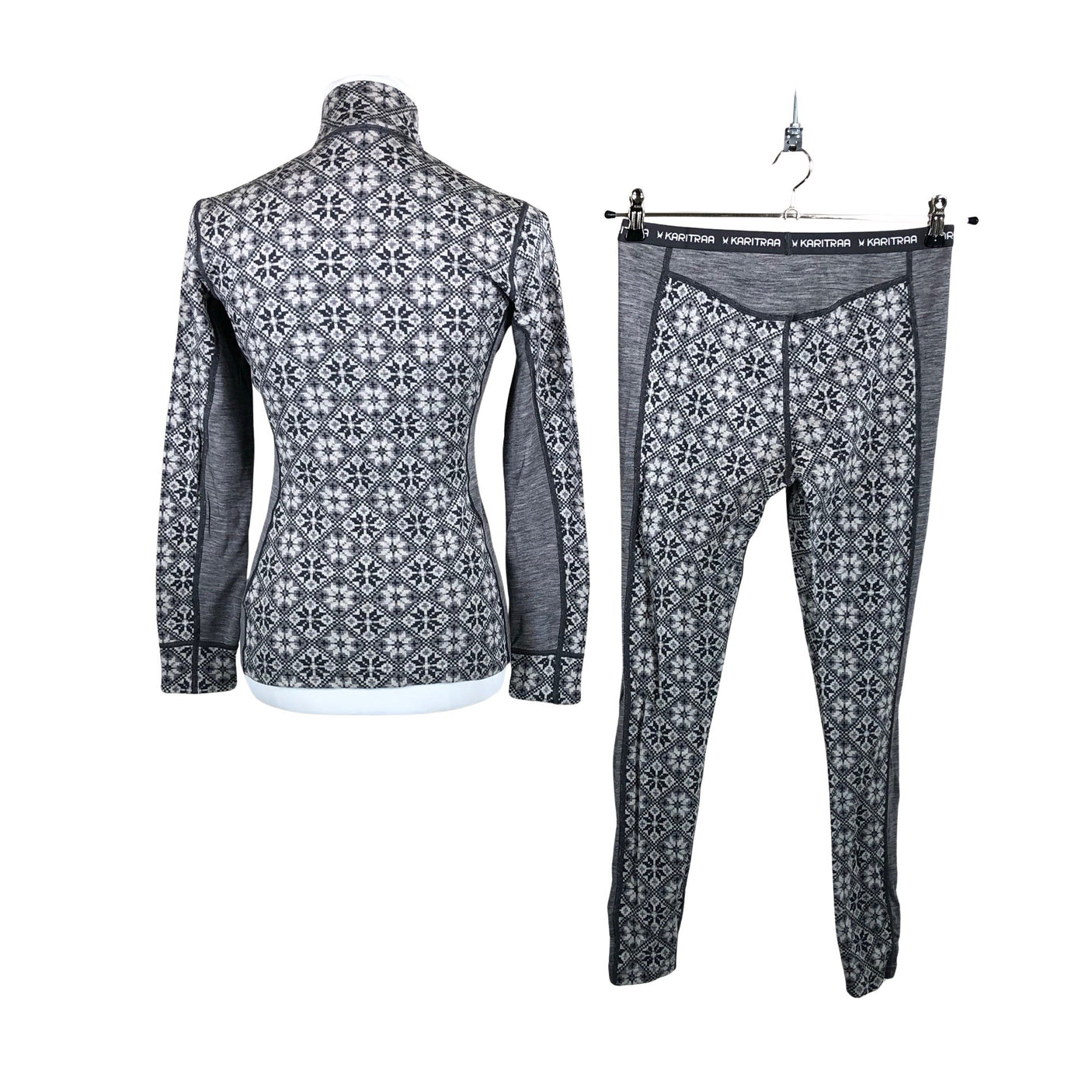 Unisex Kari Traa - Thermals, size 38 - Gray (2)