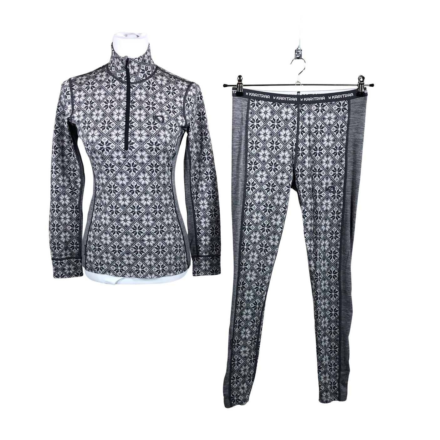Unisex Kari Traa - Thermals, size 38 - Gray (1)