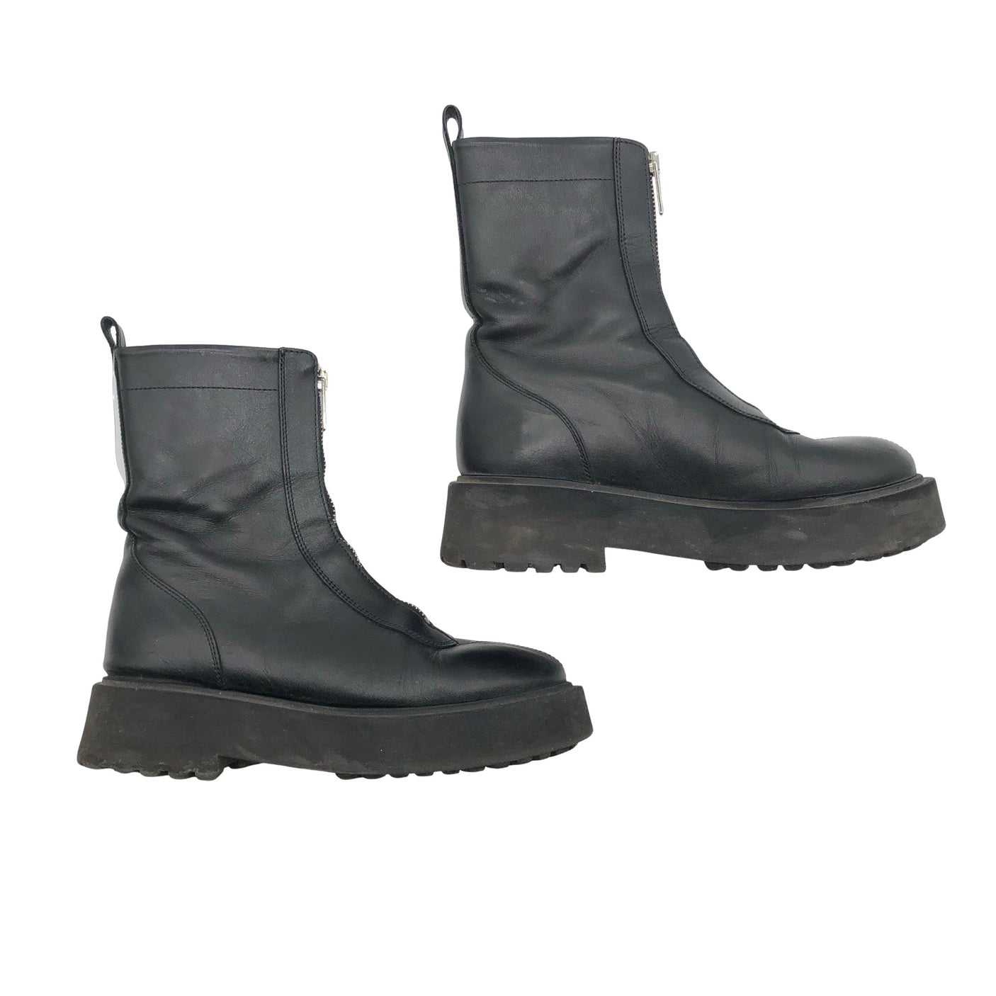 Unisex Flattered - Ankle boots, size 37 - Black (1)