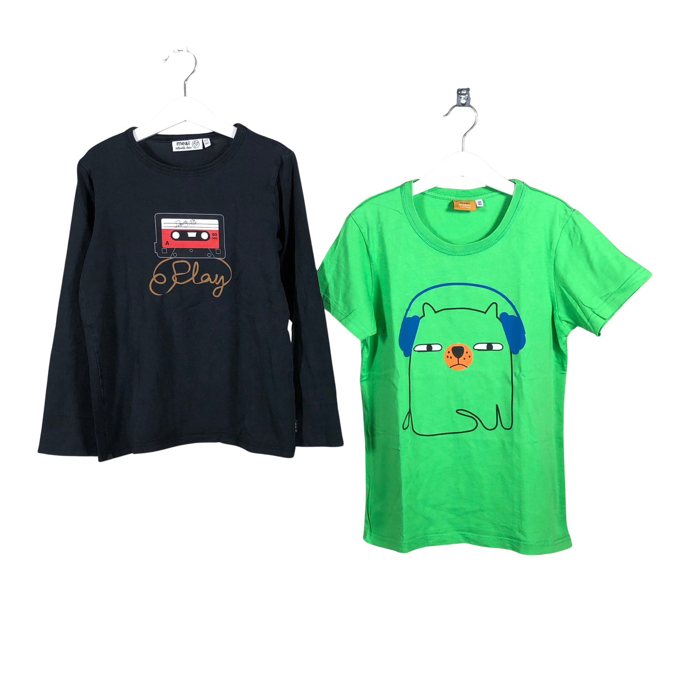 Unisex me&i - Tricot shirt, size 134 - 140 - Black (1)