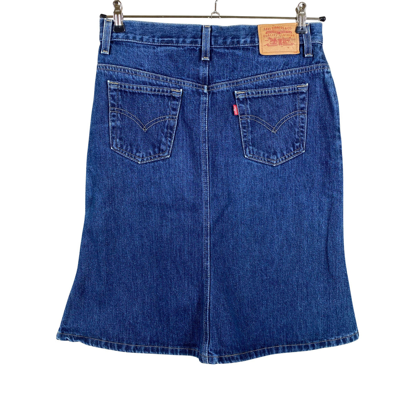 Unisex Levi's - Denim skirt, size 38 - Blue (2)