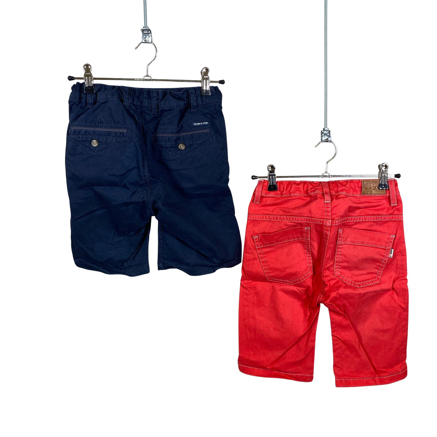 Unisex Polarn O. Pyret - Shorts, size 122 - 128 - Blue (2)