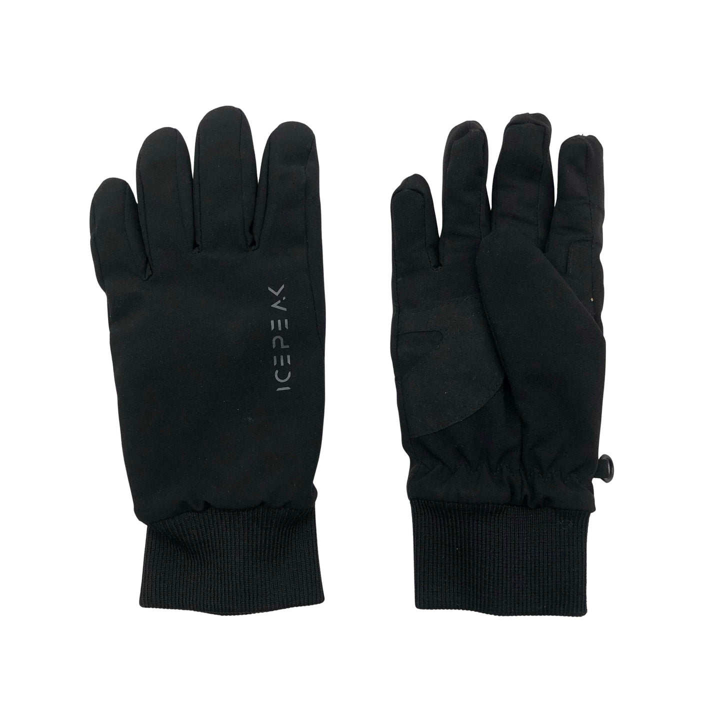 Unisex Icepeak - Sprint/Fall gloves, size 8 - 12 vuotta - Black (1)
