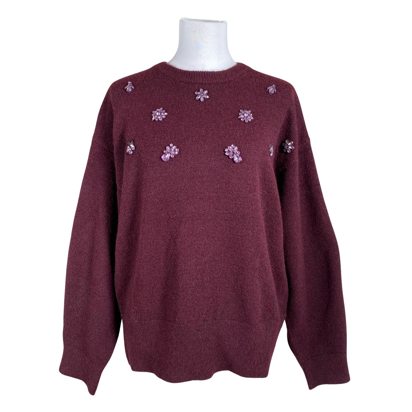 Unisex Marks&Spencer - Sweater, size 38 - Wine red (1)
