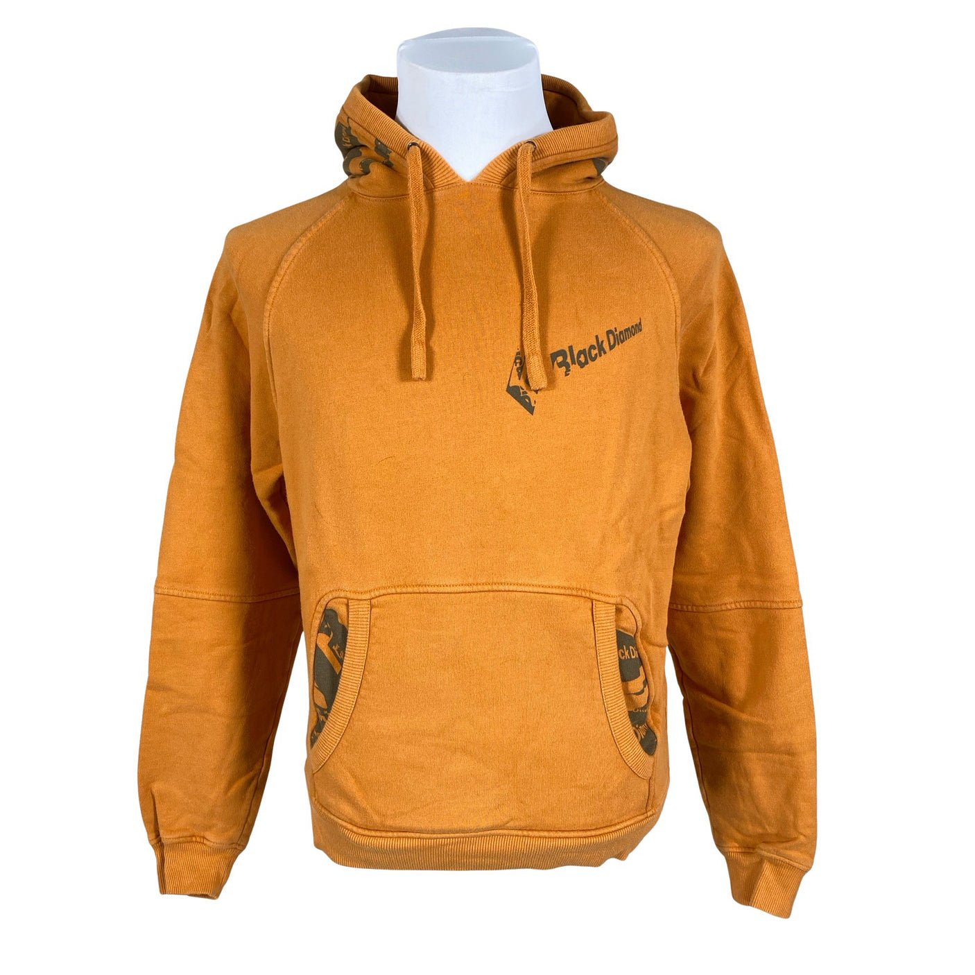 Unisex Black Diamond - Hoodie, size S - Orange (1)