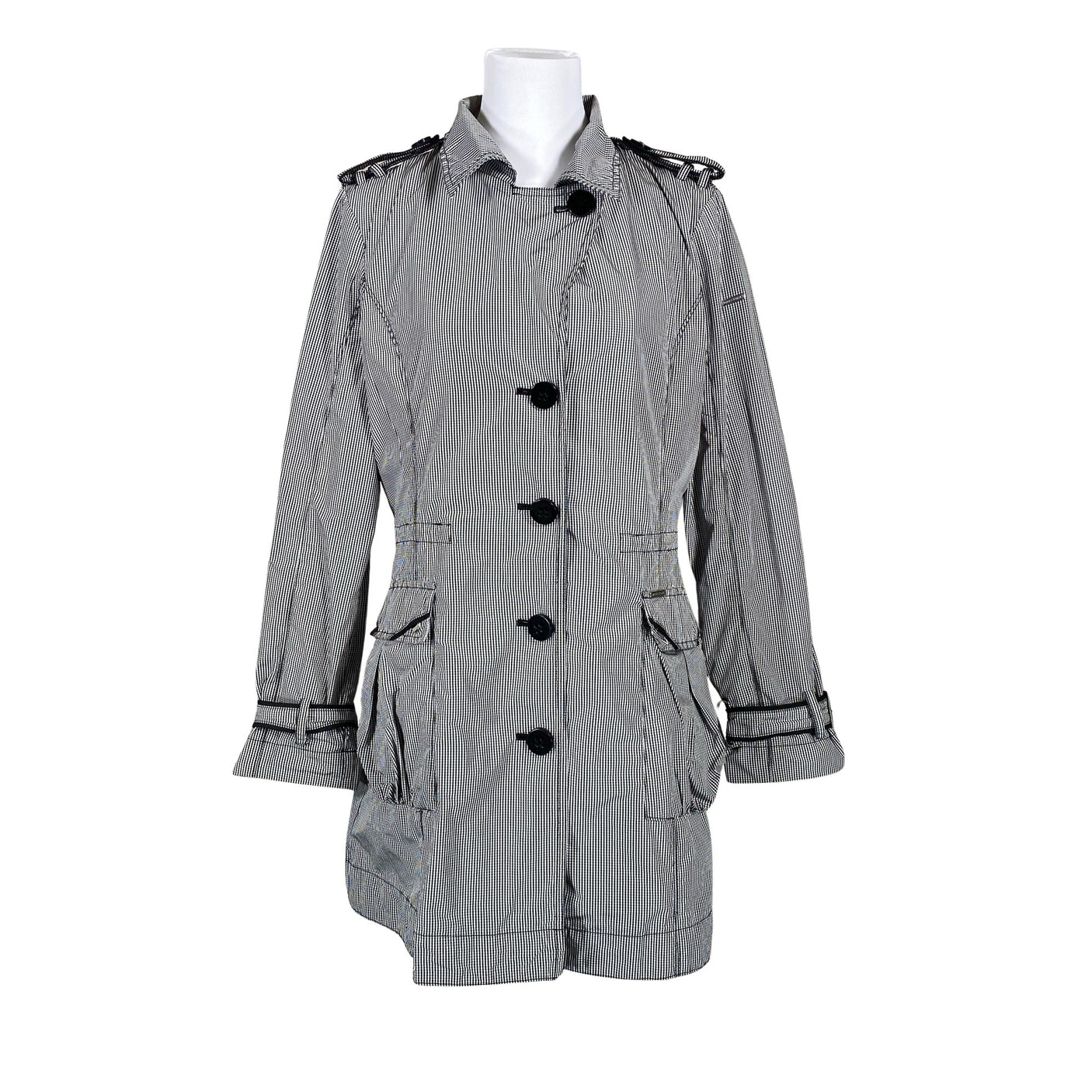Unisex Milestone - Trench coat, size 40 - Black (1)