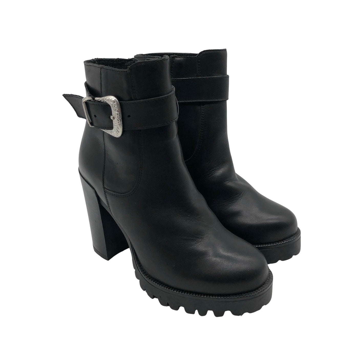 Unisex Zign - Ankle boots, size 39 - Black (2)