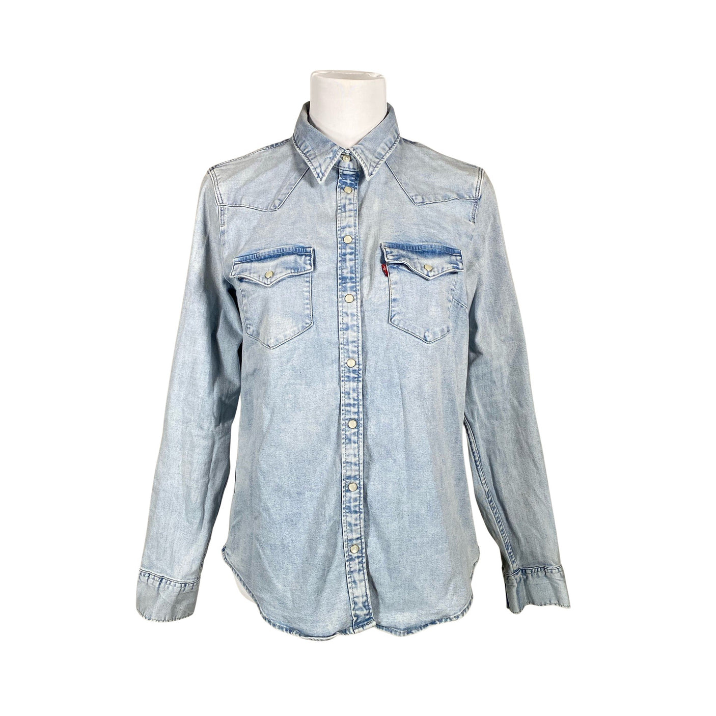 Unisex Levi's - Denim shirt, size 38 - Light blue (1)