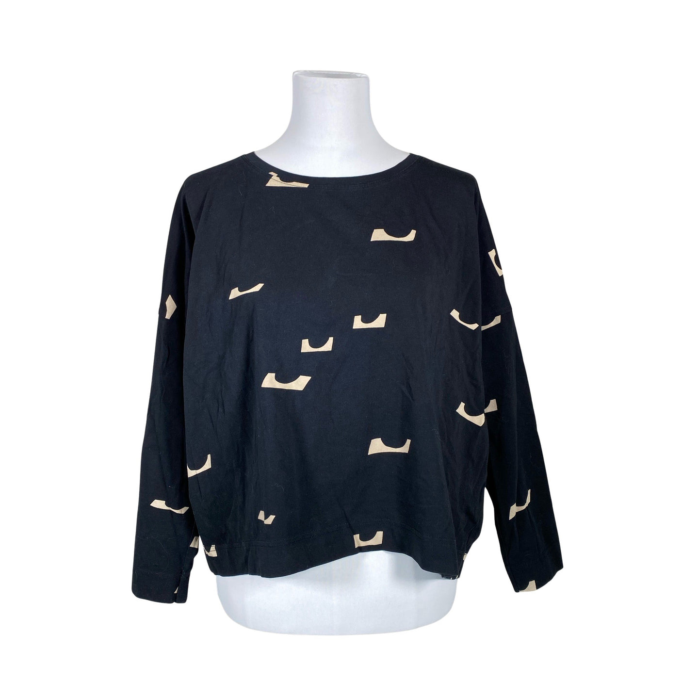 Unisex Papu - Tricot shirt, size 38 - Black (1)