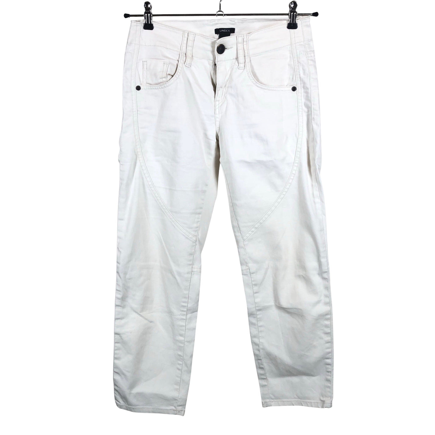 Unisex Lindex - Slacks, size 36 - White (1)