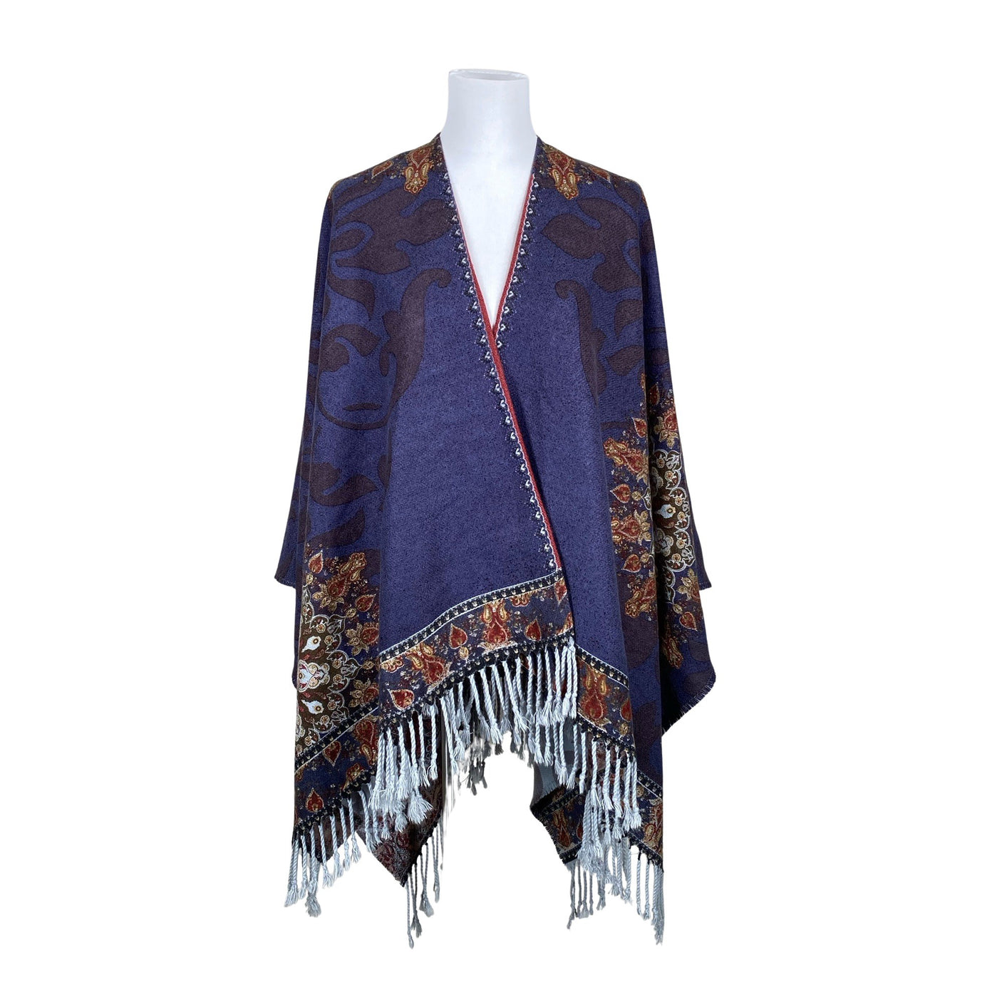 Unisex Desigual - Shawl, size Maxi - Blue (1)