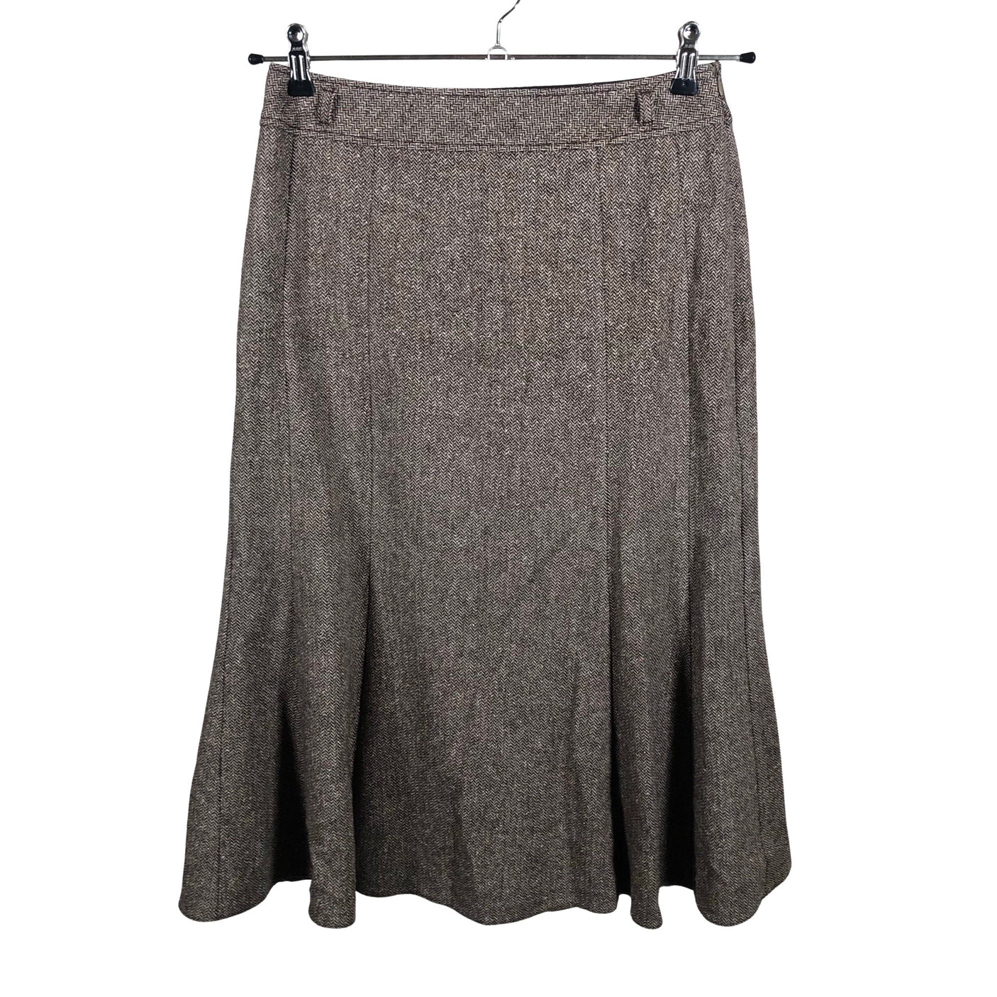 Unisex Gerry Weber - Fabric skirt, size 36 - Brown (1)