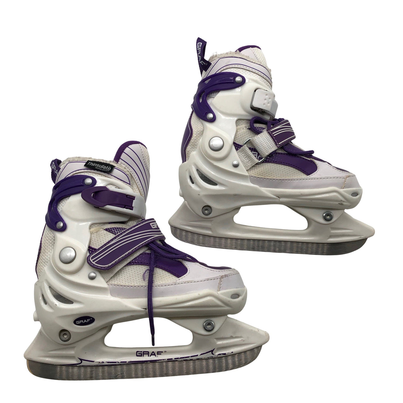 Unisex Graf - Skates, size 31 - White (1)