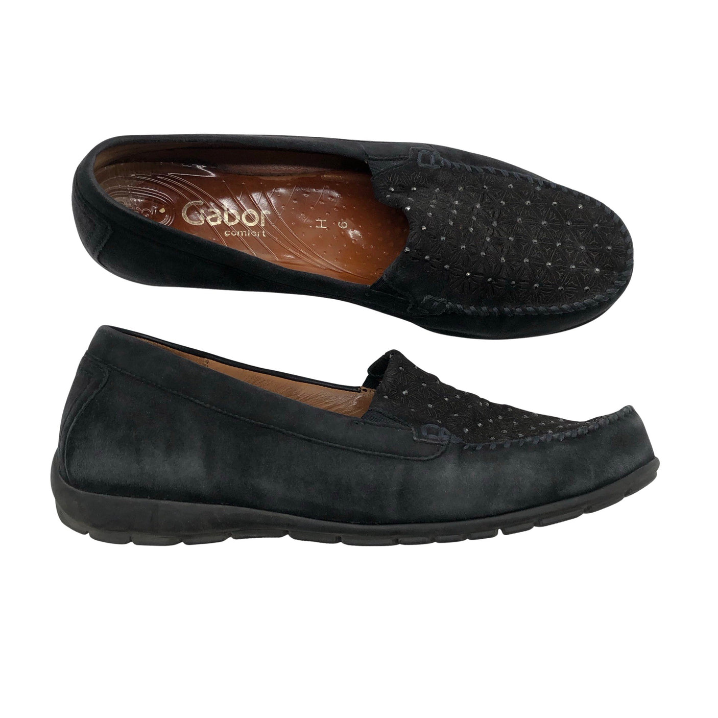 Unisex Gabor - Loafers, size 38 - Black (1)