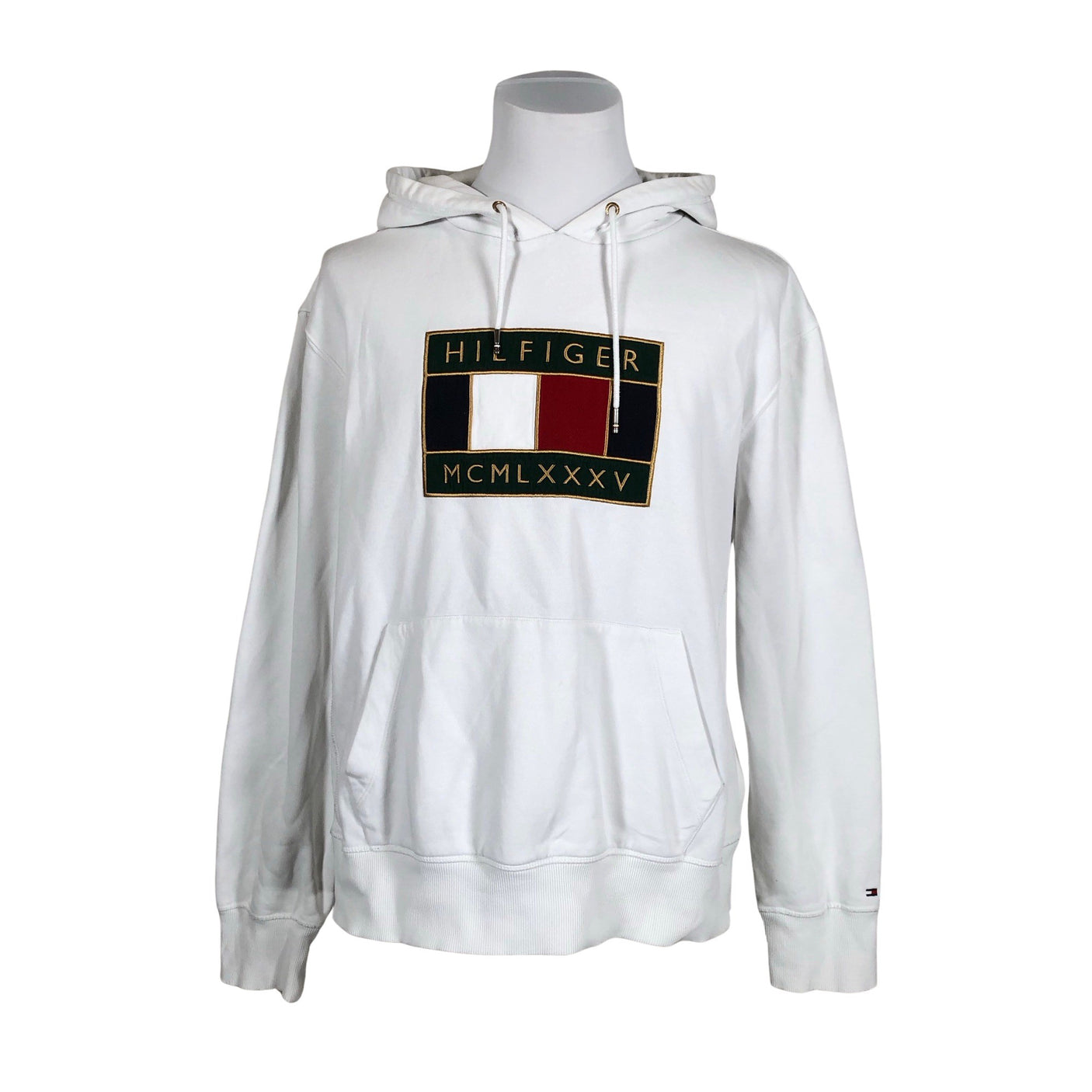Unisex Tommy Hilfiger - Hoodie, size XL - White (1)