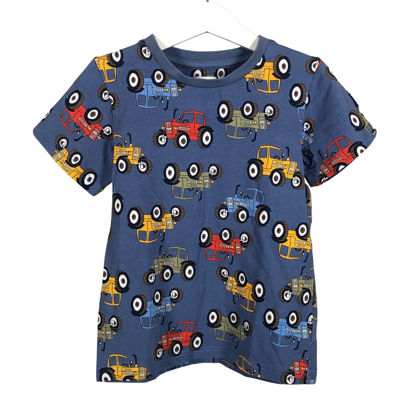 Unisex Polarn O. Pyret - T-shirt, size 110 - 116 - Blue (1)