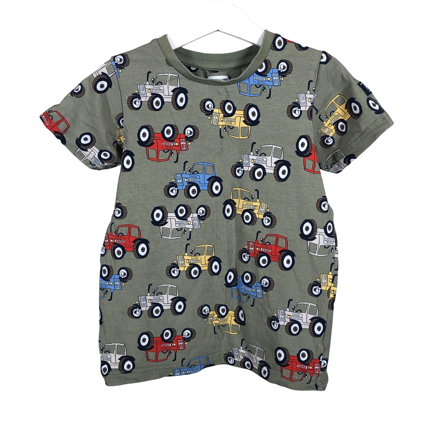 Unisex Polarn O. Pyret - T-shirt, size 110 - 116 - Green (1)