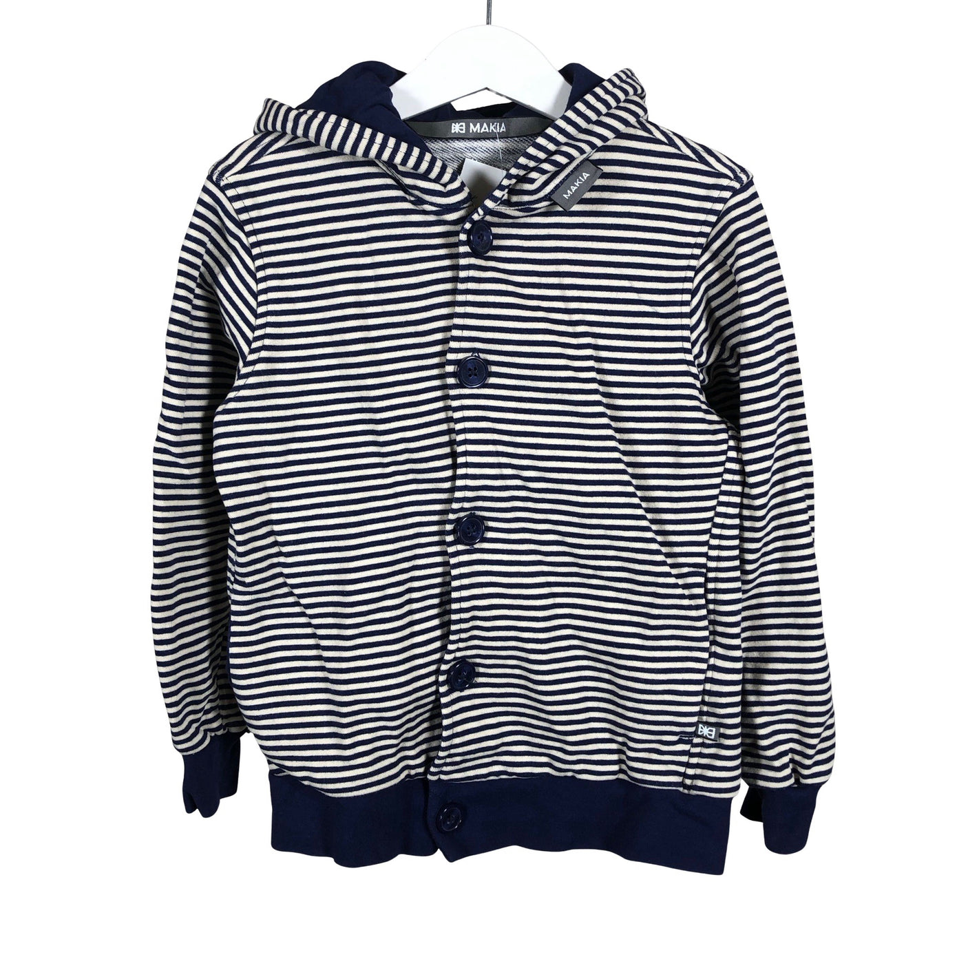 Unisex Makia - Hoodie, size 116 - 122 - Blue (1)