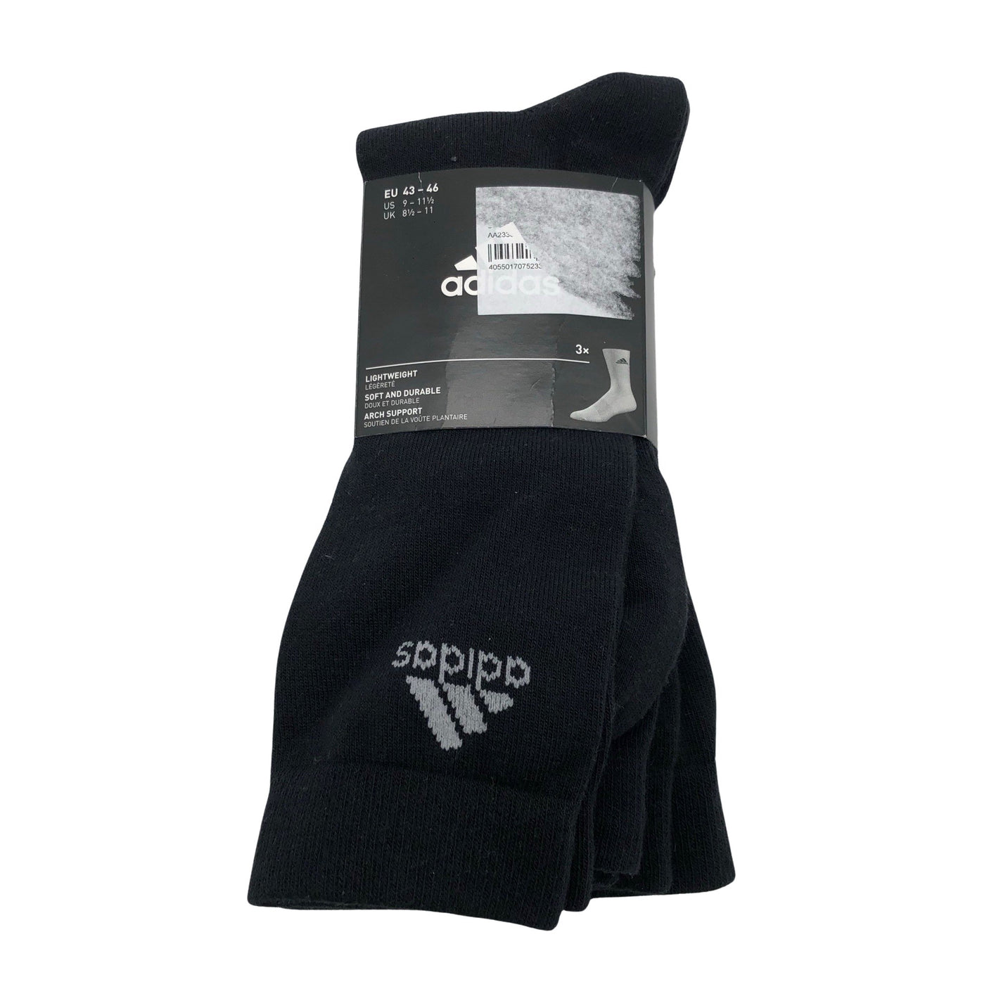 Unisex Adidas - Socks, size XS - Black (1)