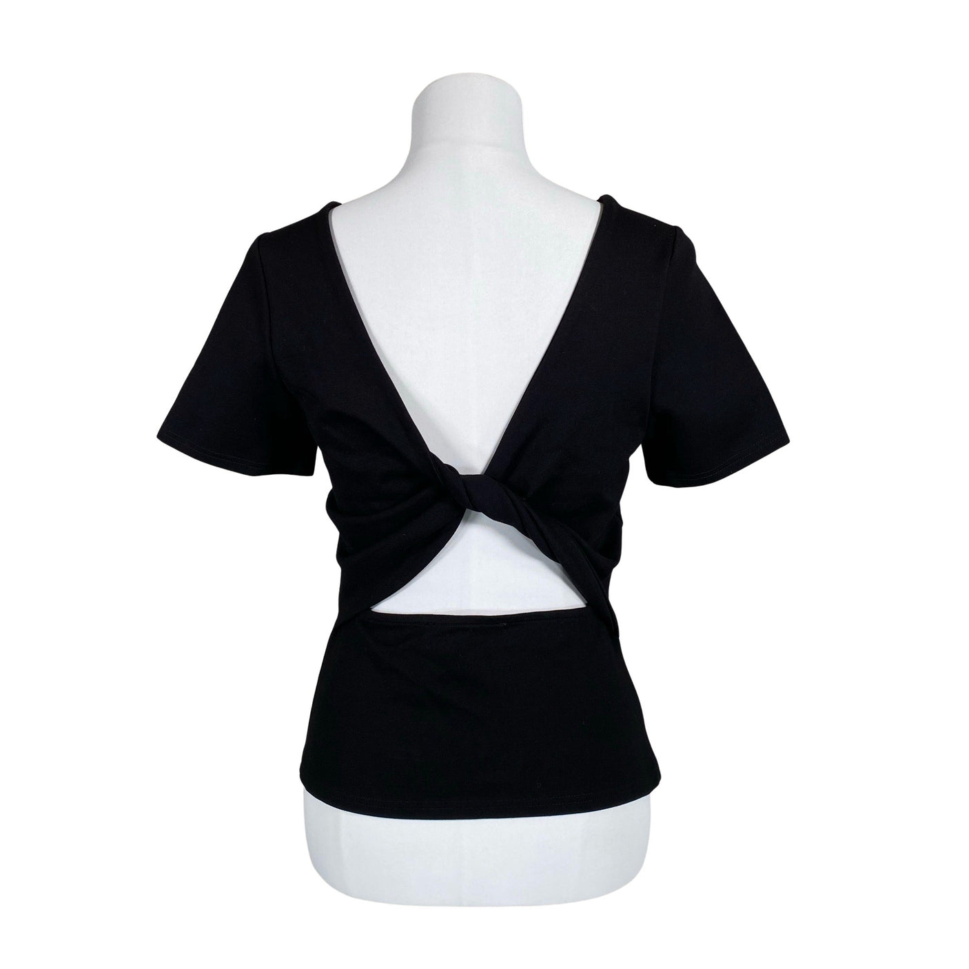 Unisex Selected - Short-sleeved blouse, size 38 - Black (2)
