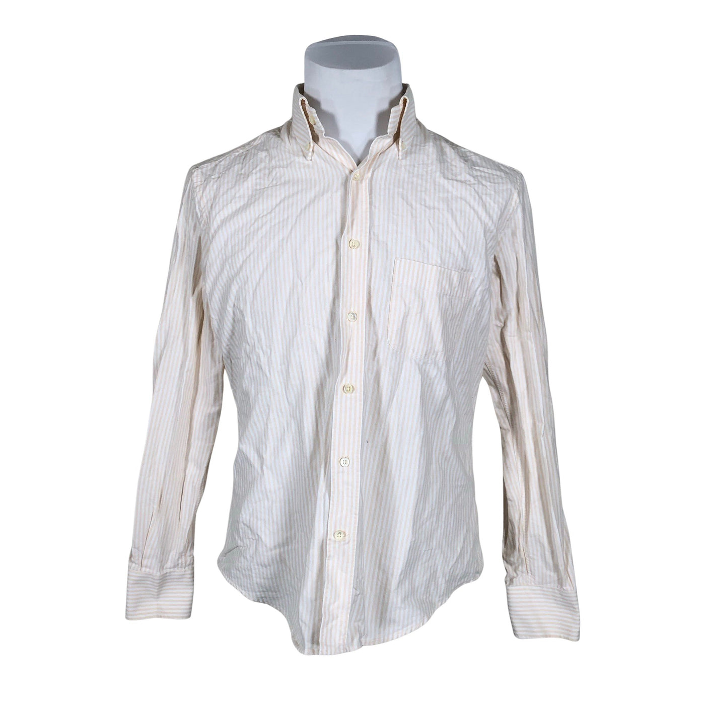 Unisex Berg & Berg - Collared shirt, size M - Beige (1)