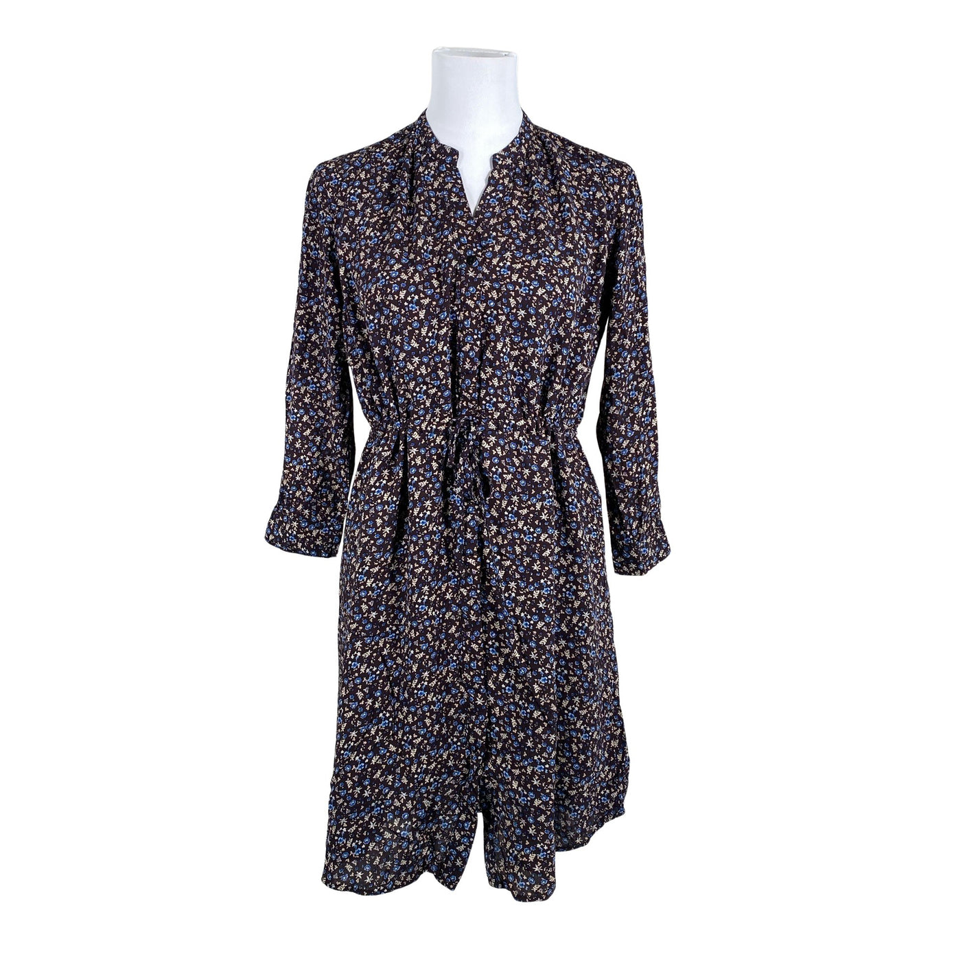 Unisex Selected - Schiffon dress, size 38 - Brown (1)