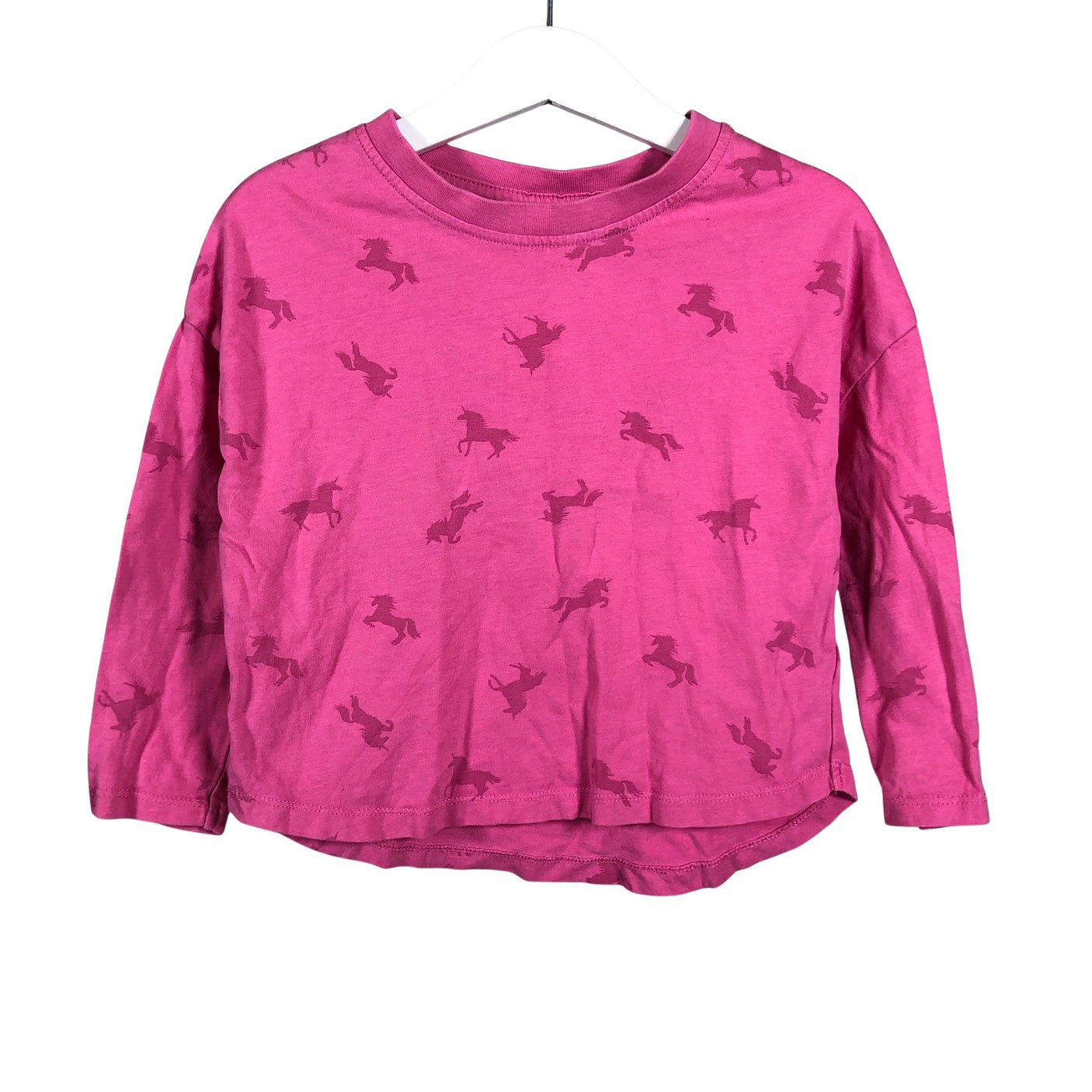 Unisex Next - Tricot shirt, size 98 - 104 - Pink (1)
