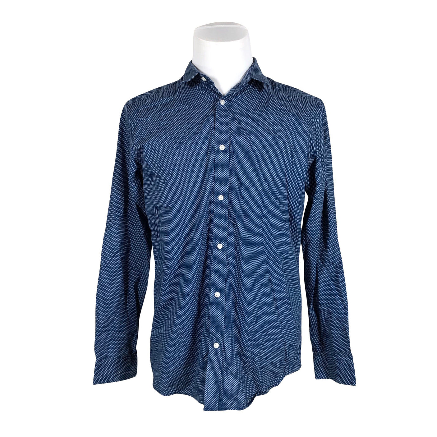 Unisex Jack & Jones - Collared shirt, size XL - Blue (1)