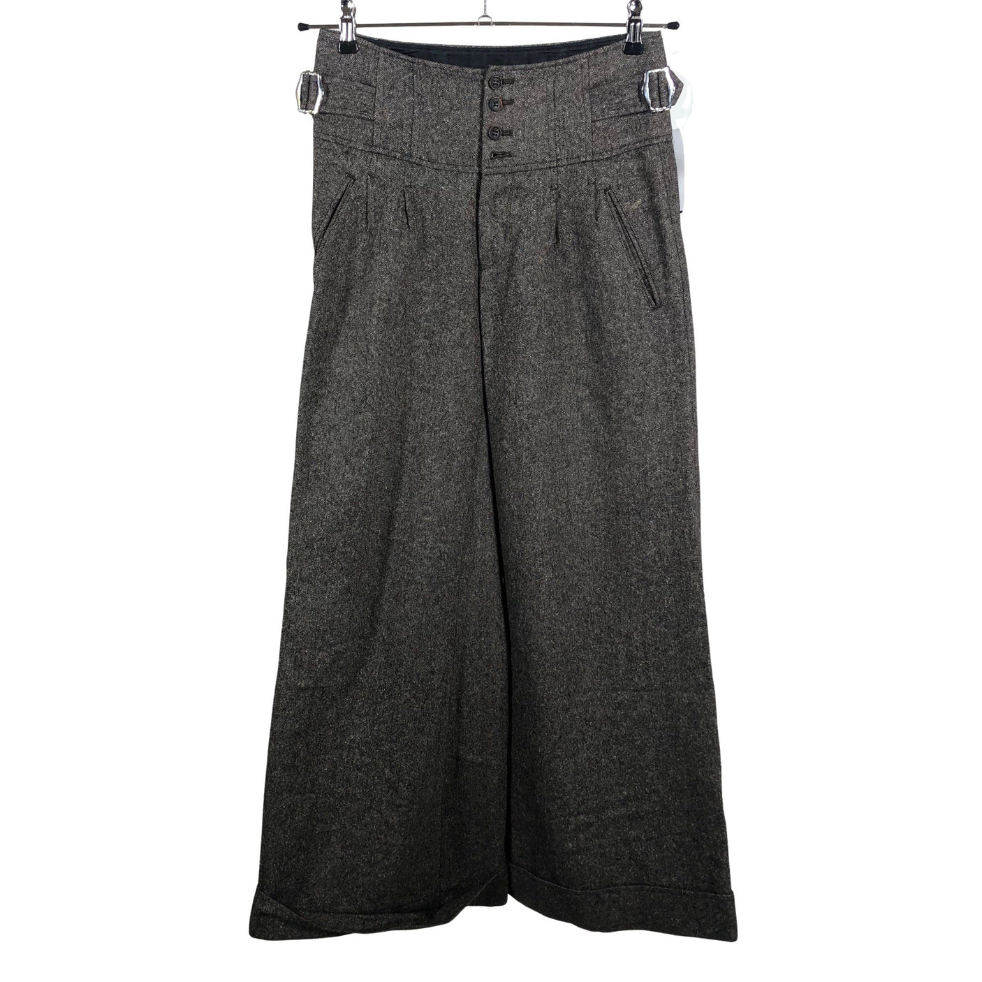 Unisex Tiger of Sweden - Straight leg trousers, size 32 - Brown (1)