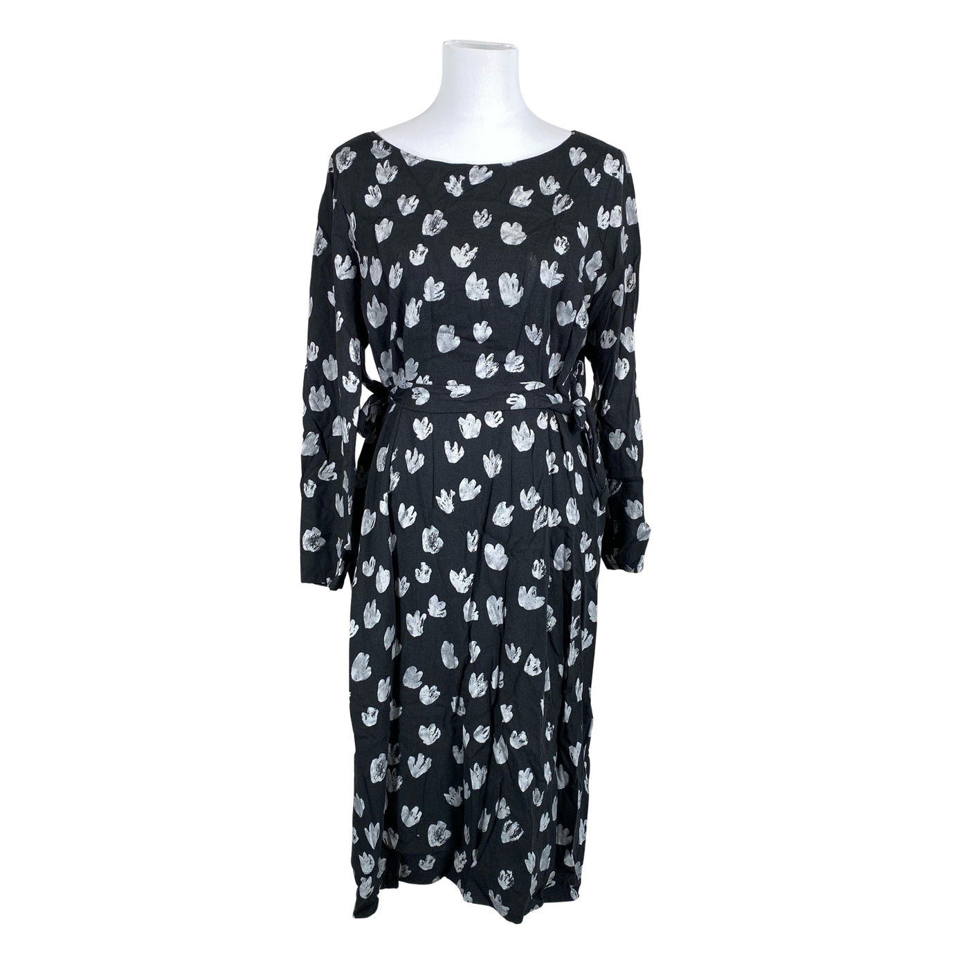 Unisex Alina Piu - Schiffon dress, size 40 - Black (1)