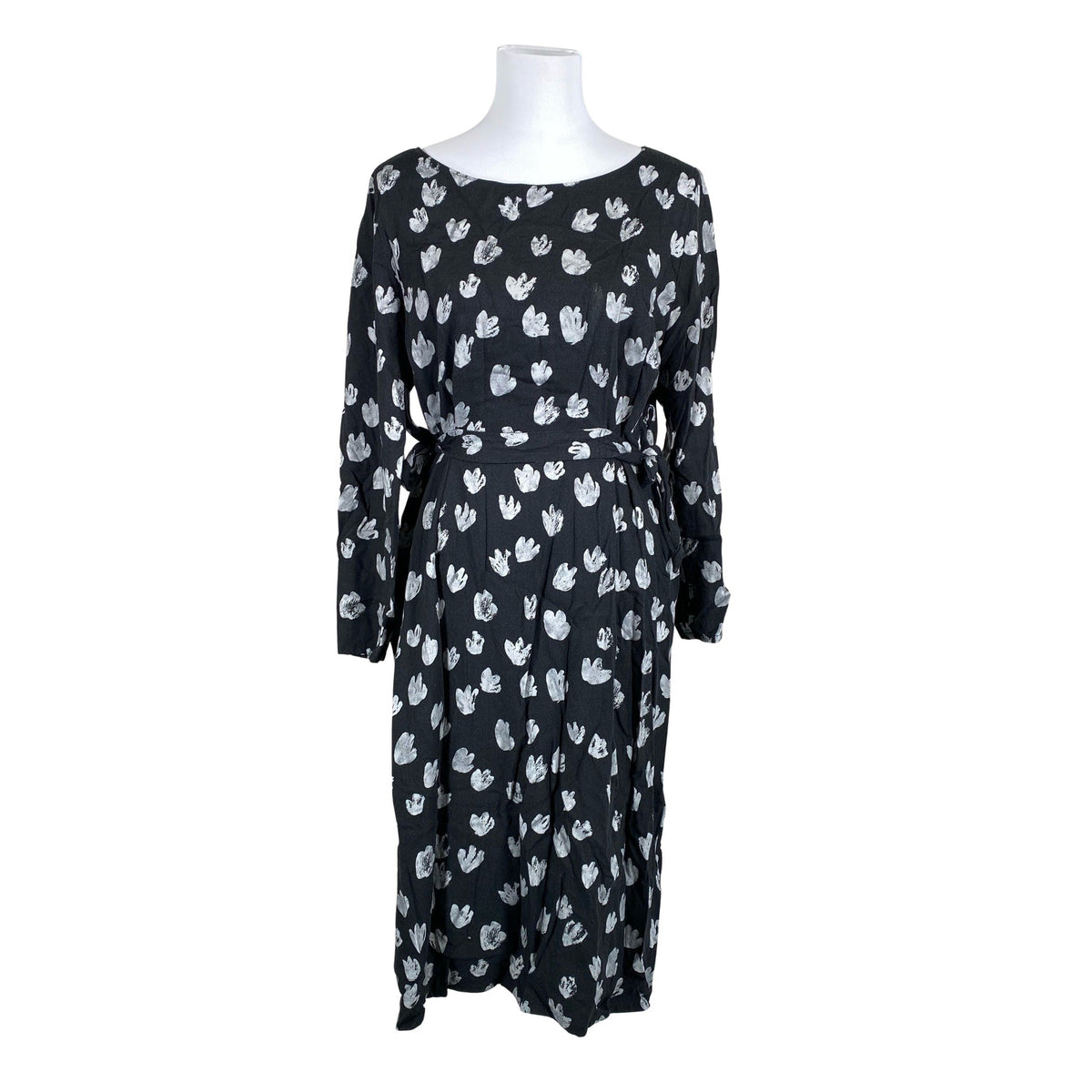 Unisex Alina Piu - Schiffon dress, size 40 - Black (1)