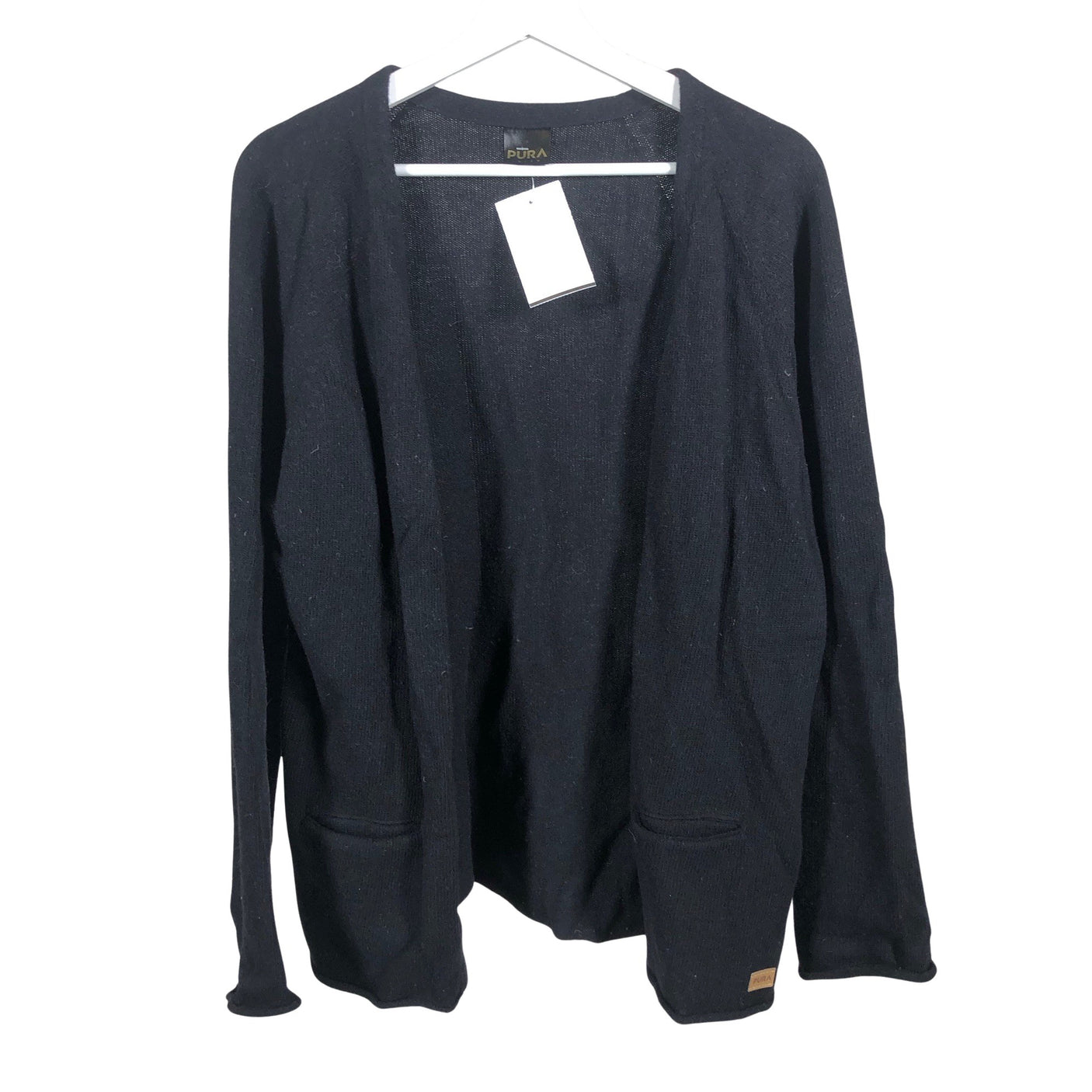 Unisex Pura Finland - Cardigan, size 40 - Black (1)