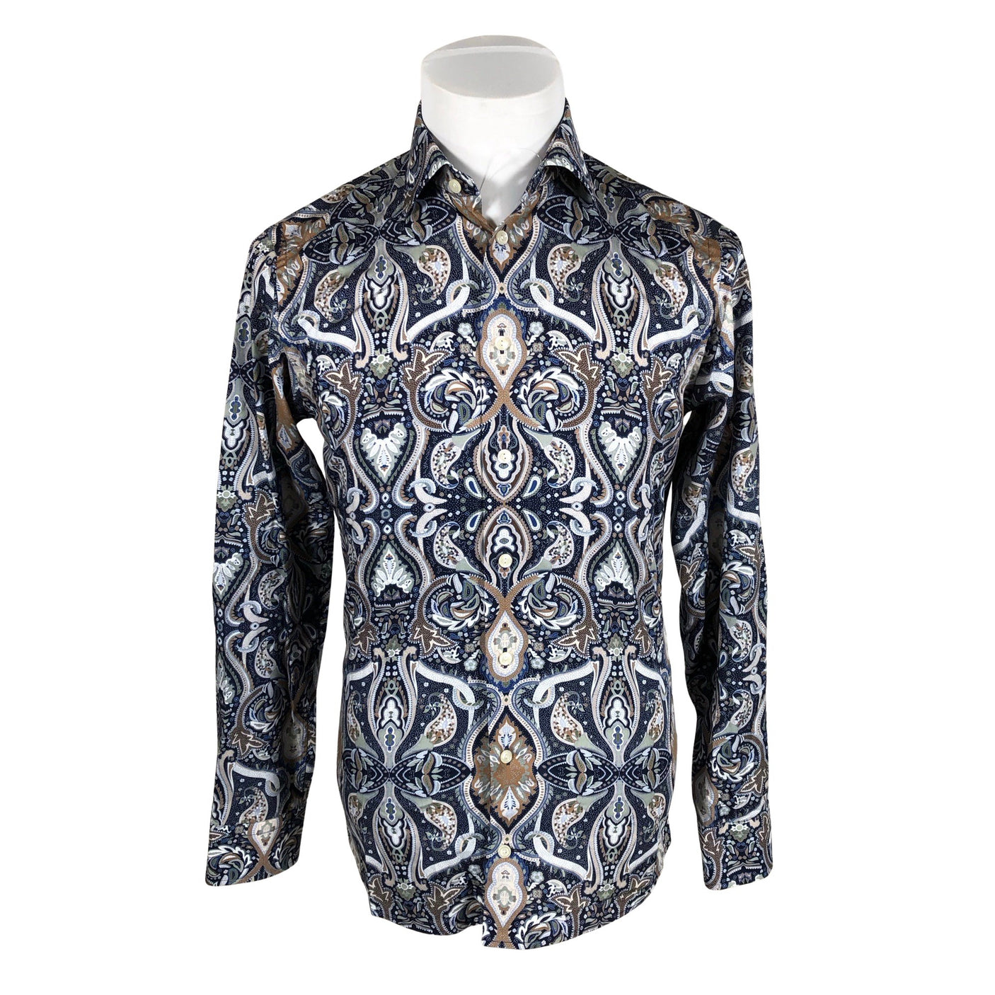 Unisex Eton - Collared shirt, size S - Blue (1)