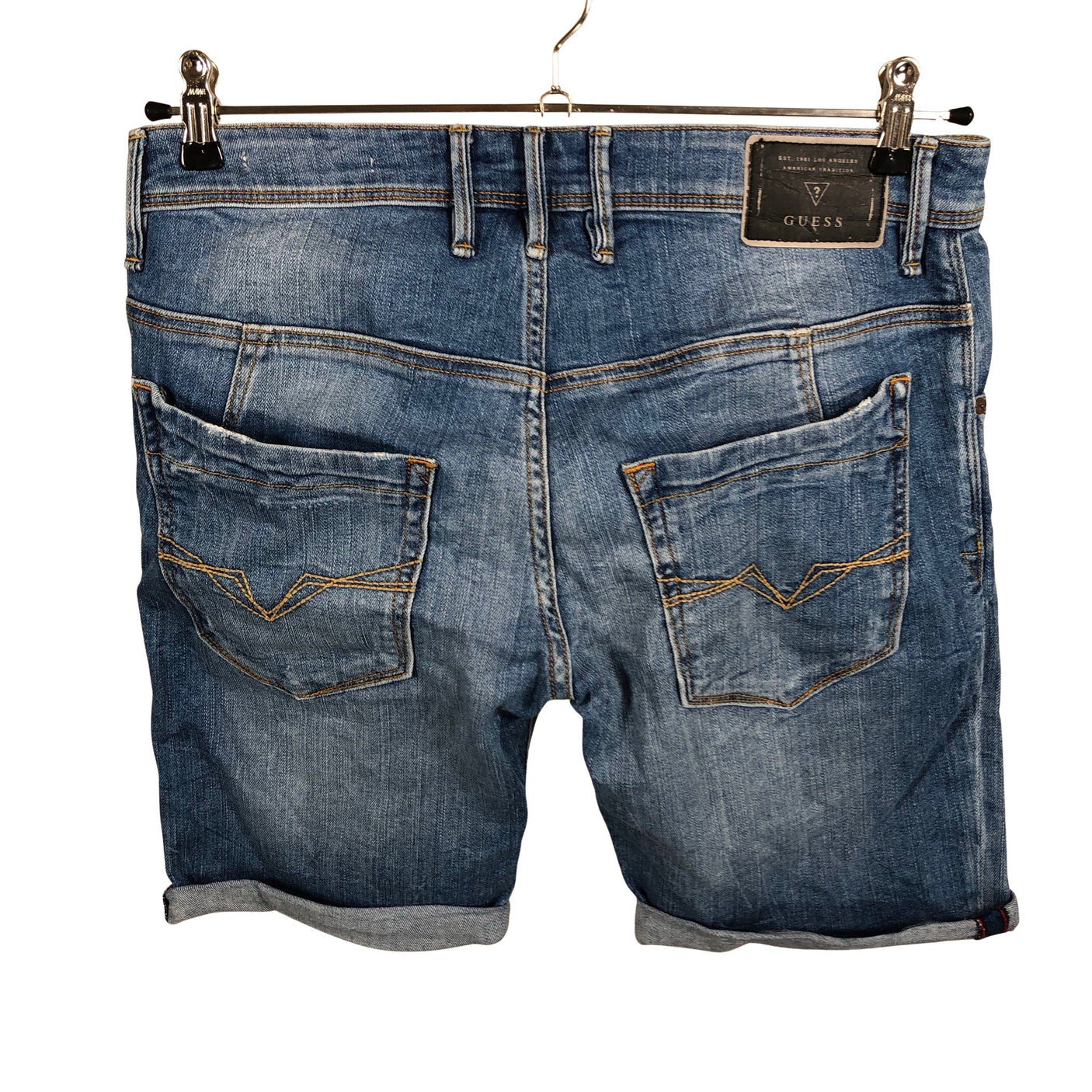 Unisex Guess - Denim shorts, size W29 - Light blue (2)