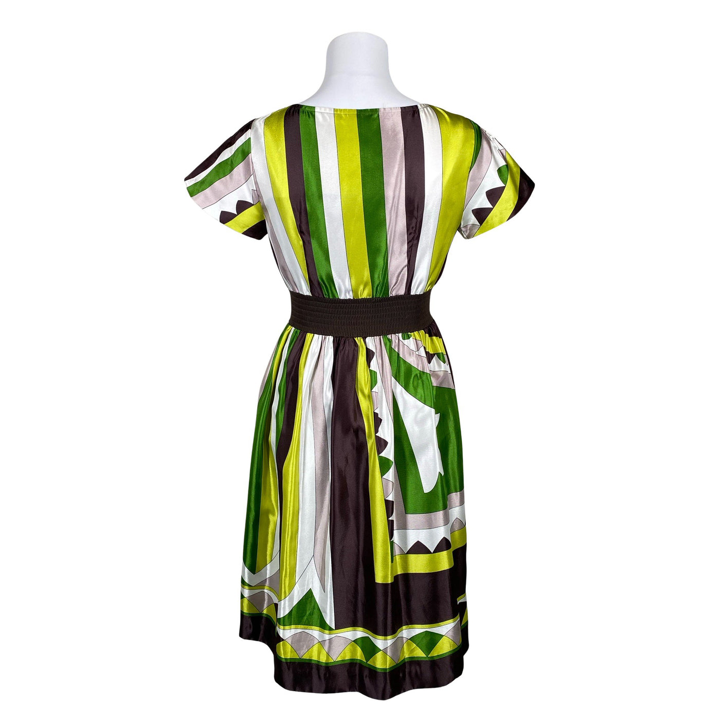 Unisex Ships - Schiffon dress, size 36 - Green (2)
