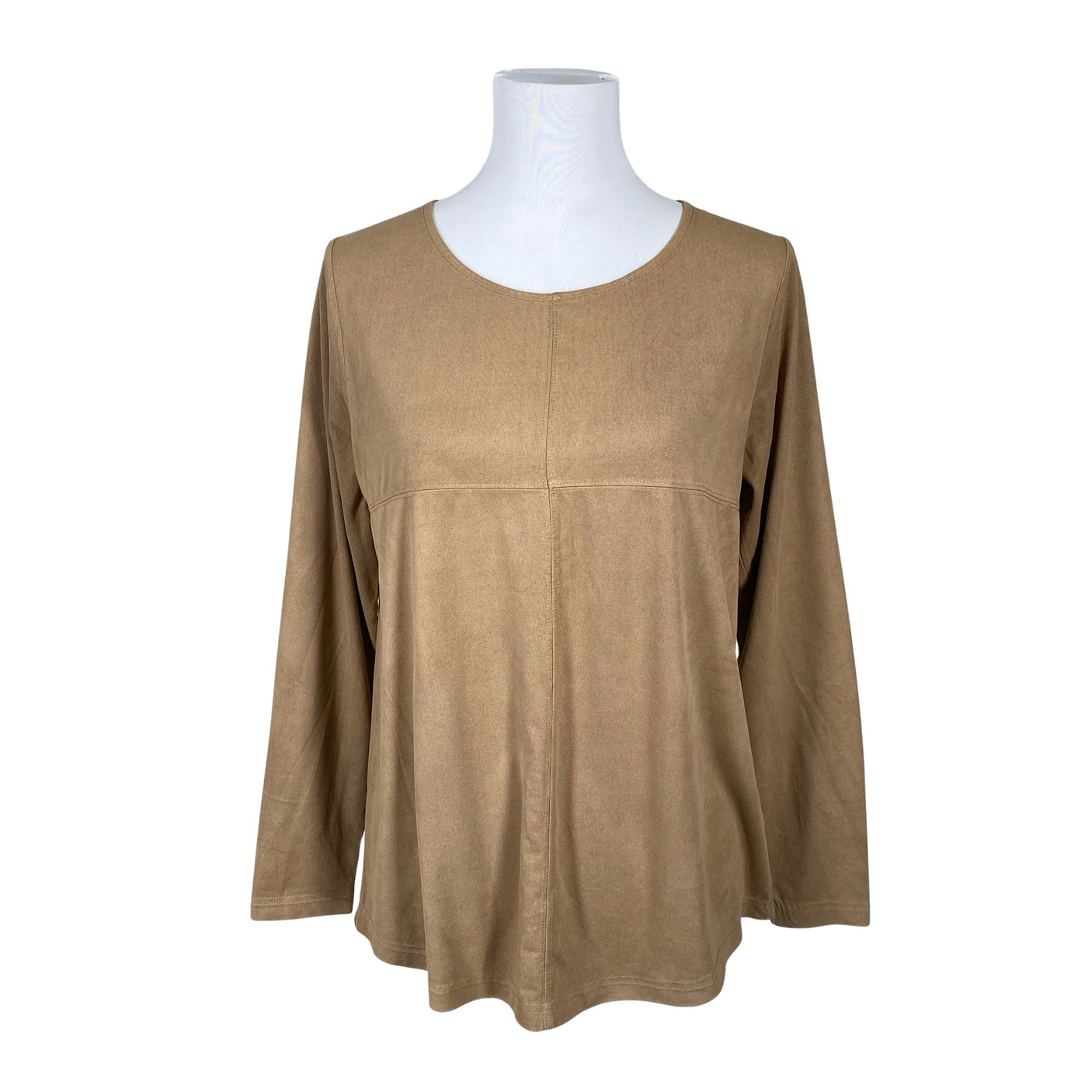 Unisex Soyaconcept - Tricot shirt, size 36 - Brown (1)
