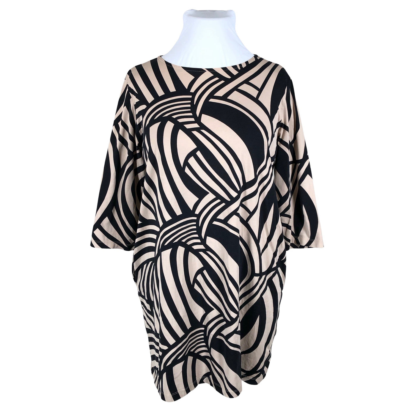 Unisex Marimekko - Tricot tunic, size 44 - Beige (1)