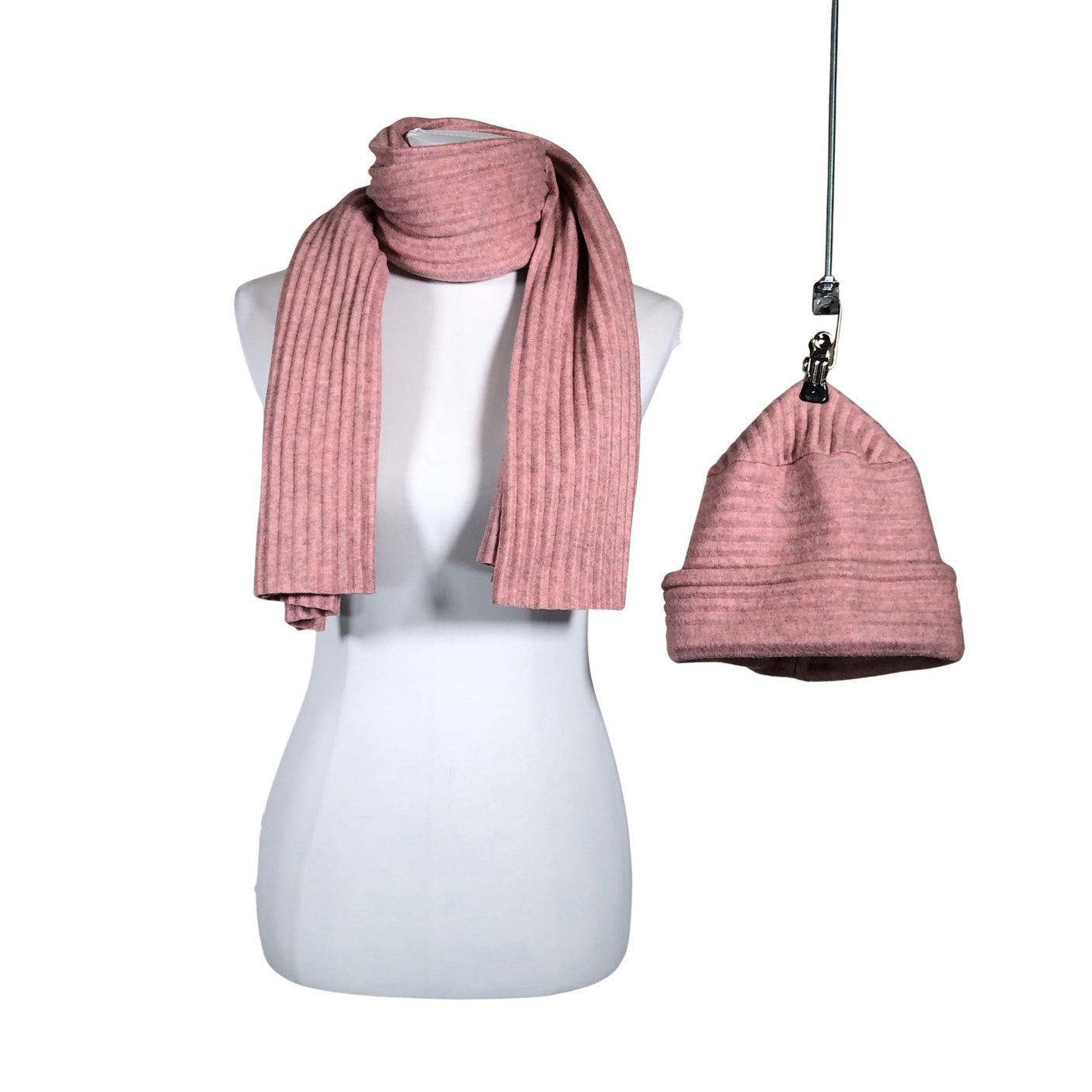 Unisex Design House Stockholm - Scarf, size Midi - Light pink (1)