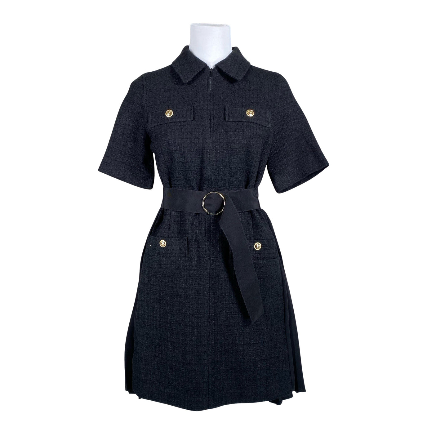 Unisex Sandro Paris - Dress, size 36 - Black (1)