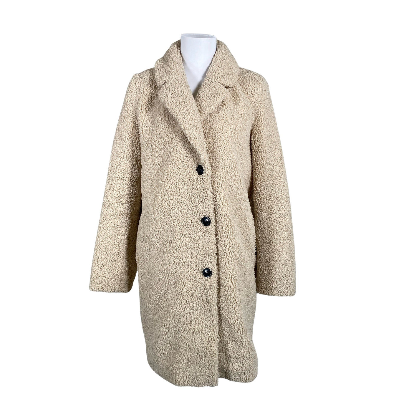 Unisex ROCKANDBLUE - Faux fur coat, size 34 - Beige (1)