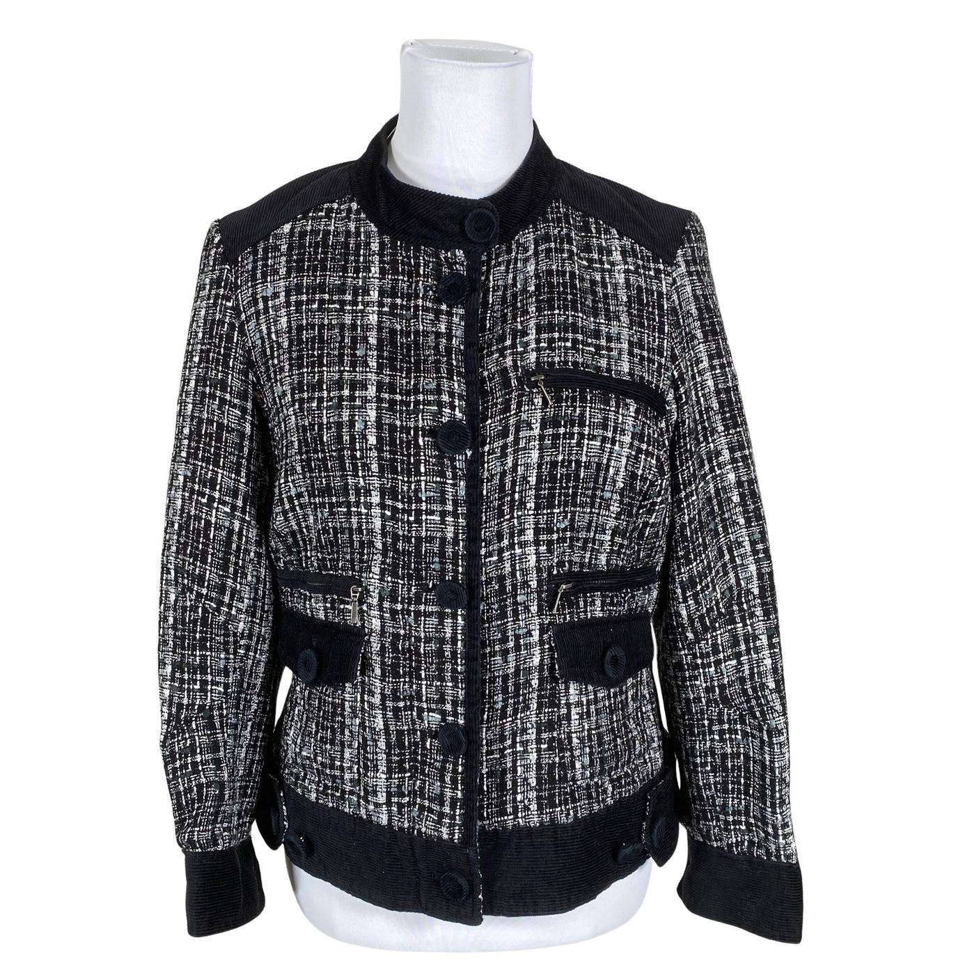 Unisex Fransa - Jacket, size 38 - Black (1)