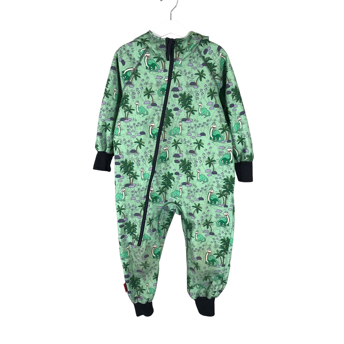 Unisex iELM - Soft shell jumpsuit, size 98 - 104 - Green (1)