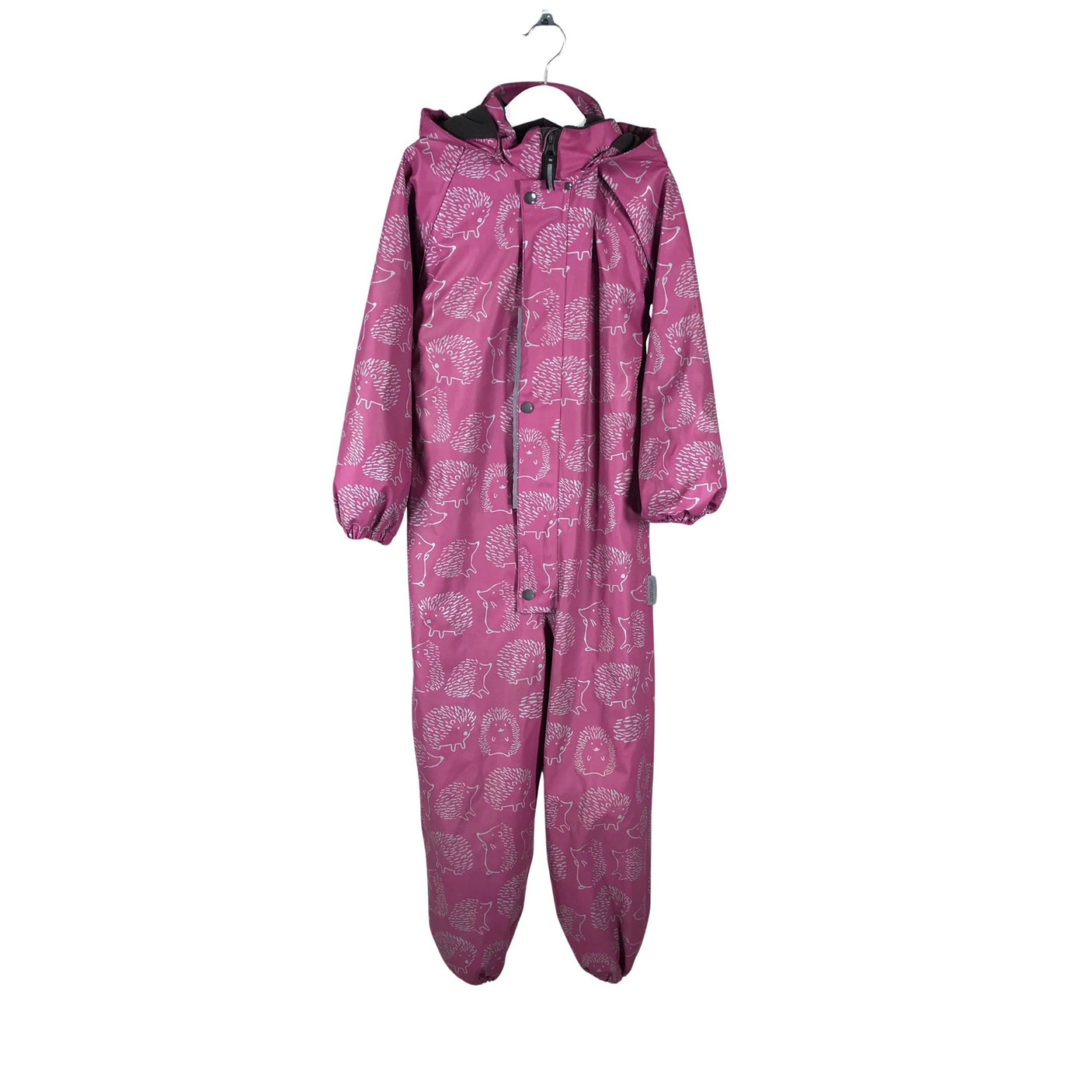 Unisex Jonathan - Rain overall, size 116 - 122 - Pink (1)