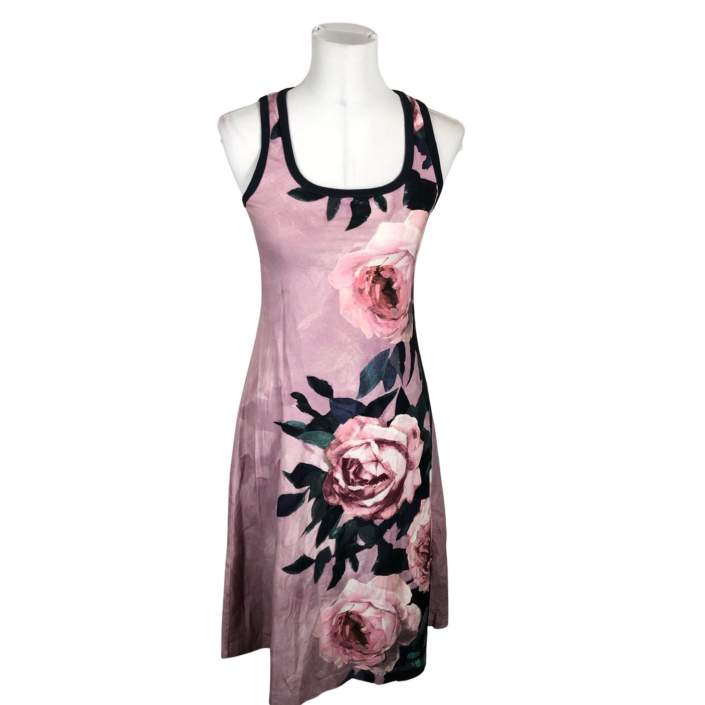 Unisex Ommellinen - Tricot dress, size 38 - Violet (1)